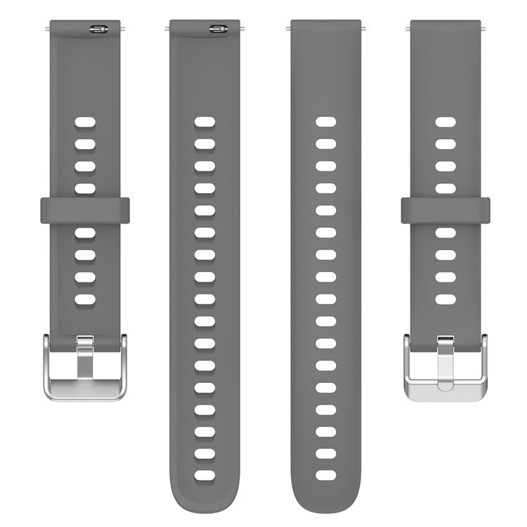 16mm Smartwatch Band for Keep B5 / B4 Lite / Huawei TalkBand B7 Adjustable Silicone Strap - Dark Grey