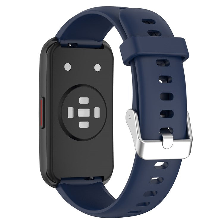 16mm Smartwatch Band for Keep B5 / B4 Lite / Huawei TalkBand B7 Adjustable Silicone Strap - Midnight Blue