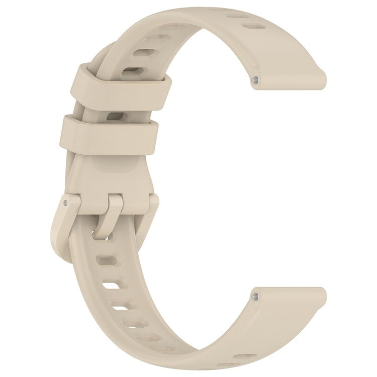 For Keep B5 Silicone Watch Band Adjustable Wristband Replacement Strap - Beige