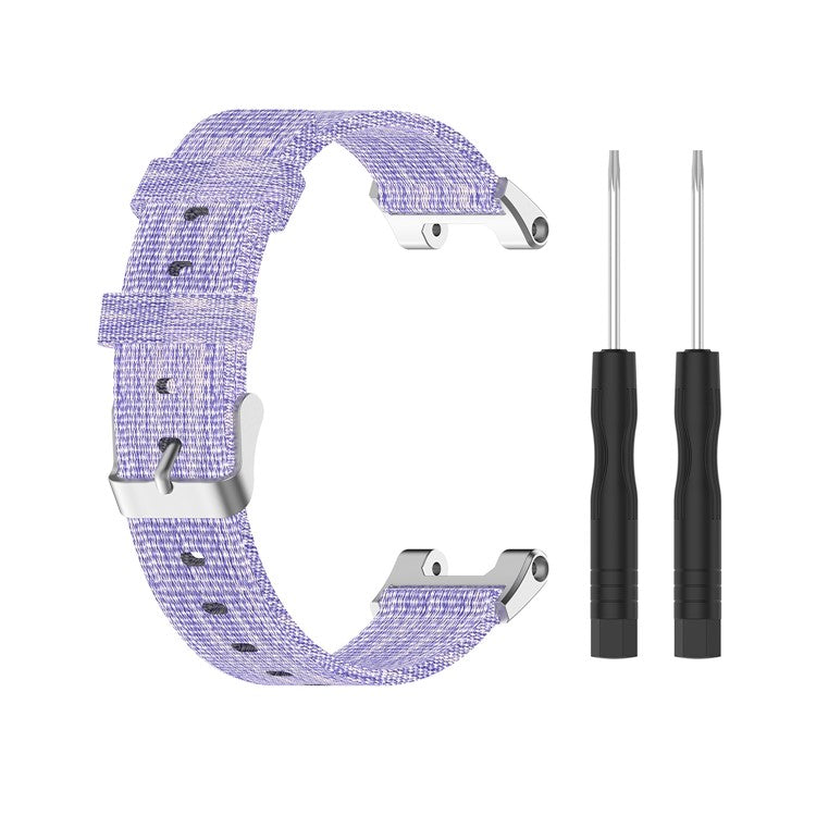 Nylon Cloth Replacement Strap Smart Watch Band for Huami Amazfit T-Rex Pro/Amazfit T-Rex - Purple