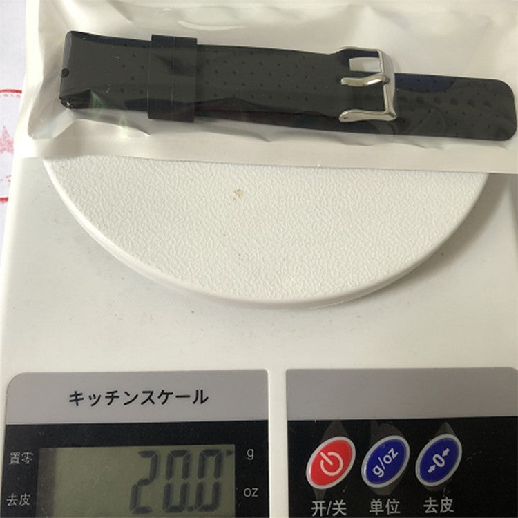 Breathable Smart Watch Strap Replacement Silicone Wrist Band for Garmin Forerunner 158/55 - Orange