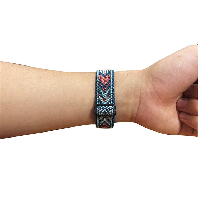 Nylon Elastic Smart Watch Band Replacement Adjustable Wrist Strap for Fitbit Luxe - Arrow