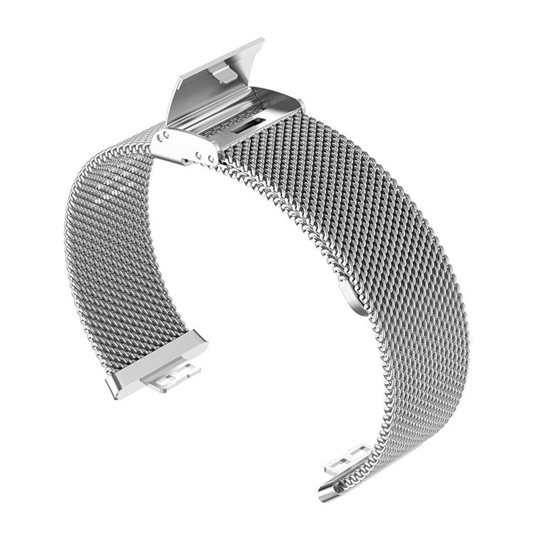 Classic Milanese Stainless Steel Watch Band Breathable Mesh Strap for Huawei Watch Fit - Silver