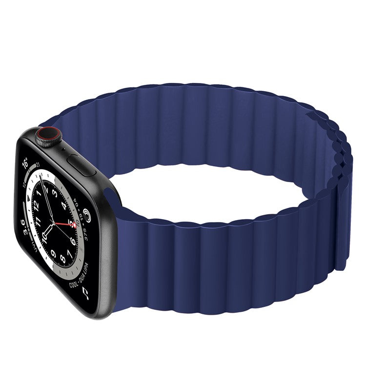 Dual Color Silicone Smart Watch Band for Apple Watch Series 10 42mm / 9 8 7 41mm / 6 5 4 SE SE (2022) SE (2023) 40mm / 3 2 1 38mm - Blue