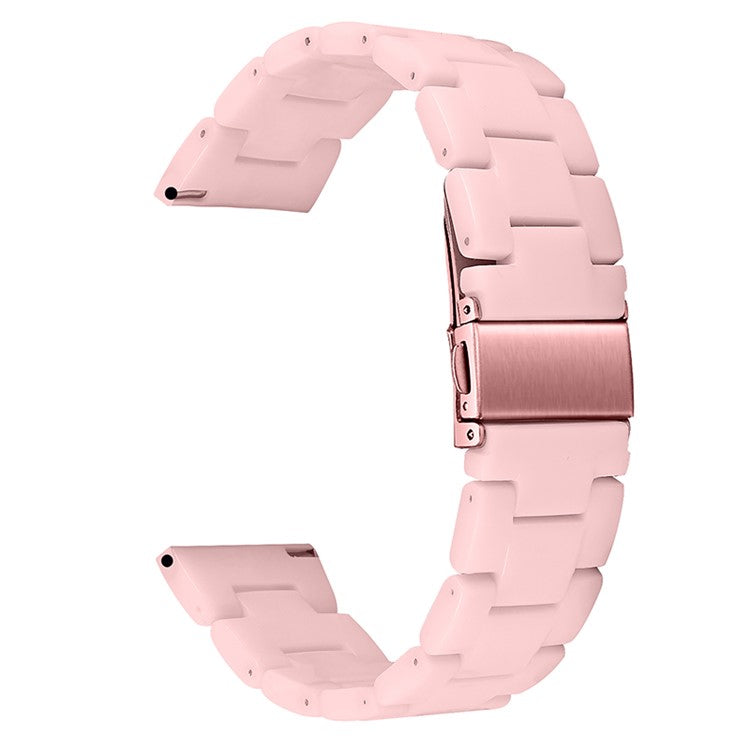 For Garmin Vivomove3/Garmin Move3 Fashionable Watch Strap Replacement Resin Wrist Band 20mm - Pink
