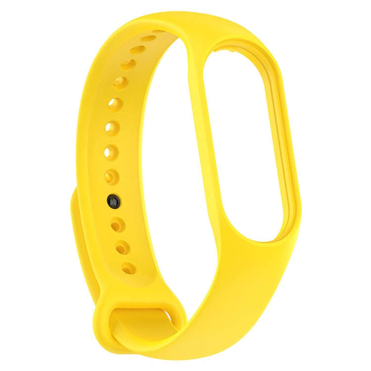 For Xiaomi Mi Band 7/6/5 TPU Watch Band Quick Release Wrist Strap for Sports Watch Replacement Accessories - Yellow