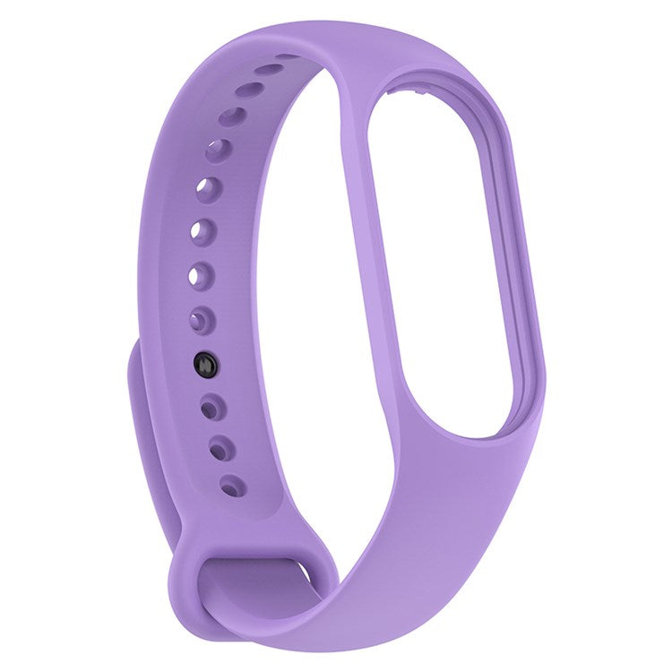 For Xiaomi Mi Band 7/6/5 TPU Watch Band Quick Release Wrist Strap for Sports Watch Replacement Accessories - Lavender Purple