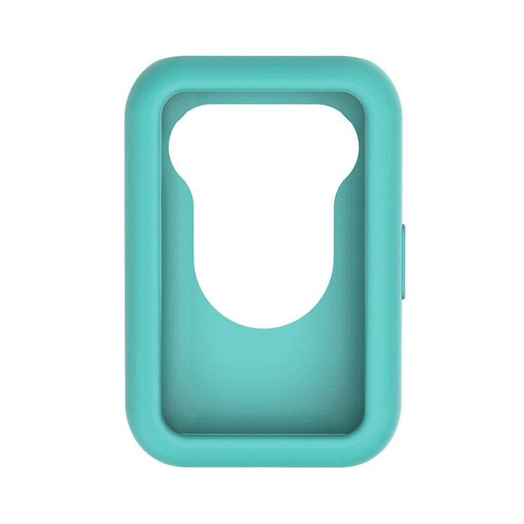 Silicone Watch Band for Huawei Watch Fit, Replacement Adjustable Wrist Strap + Anti-scratch Watch Case - Mint Green