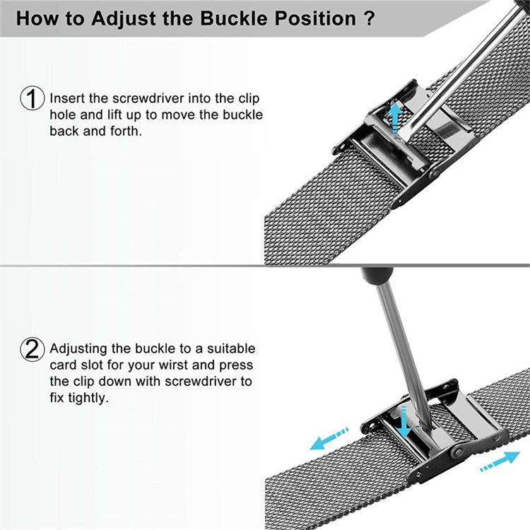 For Apple Watch Series 10 42mm / 9 8 7 41mm / 6 5 4 SE SE (2022) SE (2023) 40mm / 3 2 1 38mm Milanese Mesh Stainless Steel Watch Band Wrist Strap - Grey