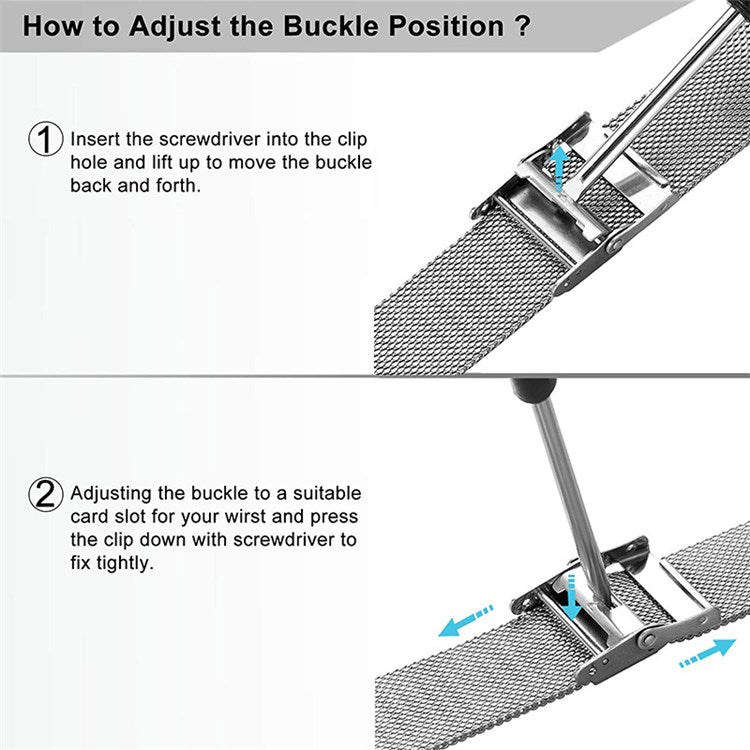 For Apple Watch Series 10 42mm / 9 8 7 41mm / 6 5 4 SE SE (2022) SE (2023) 40mm / 3 2 1 38mm Stainless Steel Milanese Smart Watch Band Replacement Strap - Silver