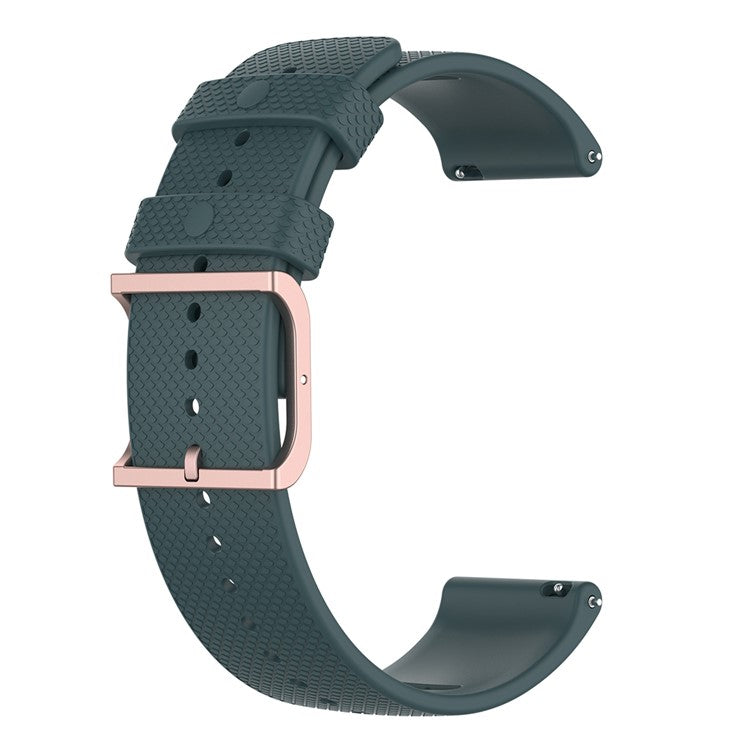 For Samsung Galaxy Watch6 40mm 44mm / Watch6 Classic 43mm 47mm / Watch 5 40mm 44mm / 5 Pro 45mm / Watch4 40mm 44mm Anti-slip Dot Texture Design Silicone Watch Band Wrist Strap - Green