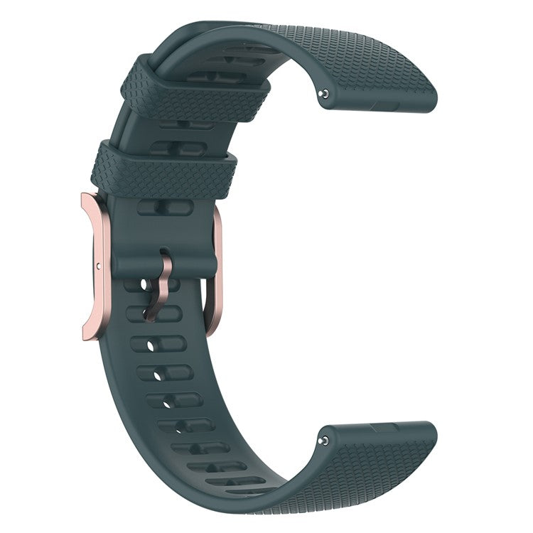 For Samsung Galaxy Watch6 40mm 44mm / Watch6 Classic 43mm 47mm / Watch 5 40mm 44mm / 5 Pro 45mm / Watch4 40mm 44mm Anti-slip Dot Texture Design Silicone Watch Band Wrist Strap - Green