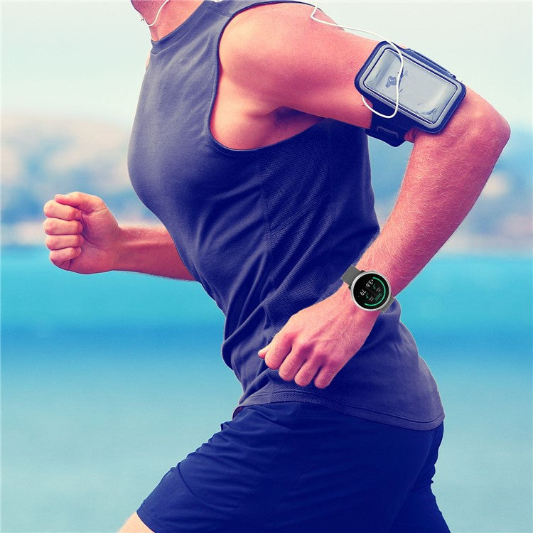 For Samsung Galaxy Watch6 40mm 44mm / Watch6 Classic 43mm 47mm / Watch 5 40mm 44mm / 5 Pro 45mm / Watch4 40mm 44mm Anti-slip Dot Texture Design Silicone Watch Band Wrist Strap - Green