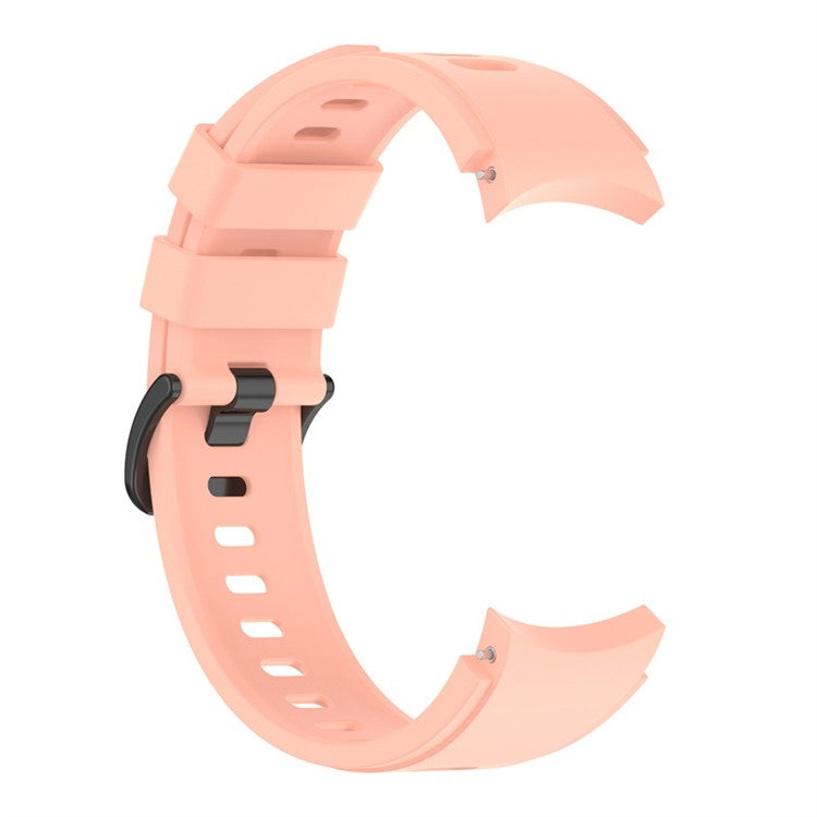 For Samsung Galaxy Watch6 40mm 44mm / Watch6 Classic 43mm 47mm / Watch 5 40mm 44mm / 5 Pro 45mm / Watch4 40mm 44mm / Watch3 41mm Soft Silicone Smart Watch Band Wrist Strap - Pink