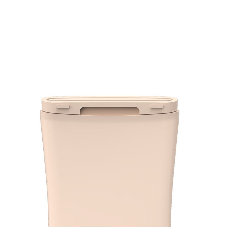 For Fitbit Versa 4 / Sense 2 Silicone Watch Band Solid Color Adjustable Wrist Strap, Size: S - Light Pink