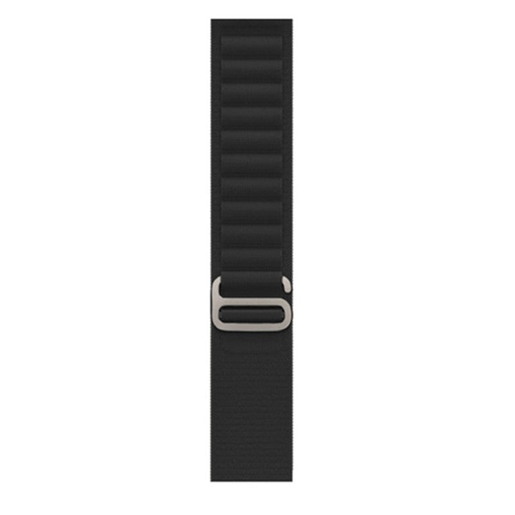 For Samsung Galaxy Watch6 40mm 44mm / Watch6 Classic 43mm 47mm / Watch 5 40mm 44mm / 5 Pro 45mm / Watch4 40mm 44mm Nylon Watch Band G-hook Metal Buckle Replacement Watch Strap - Black