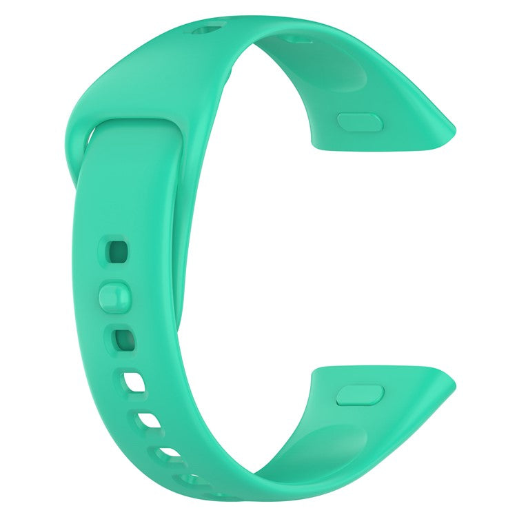 Silicone Watch Band for Xiaomi Redmi Watch 3 / Mi Lite Watch 3 Soft Strap Quick Release Watchband - Mint Green