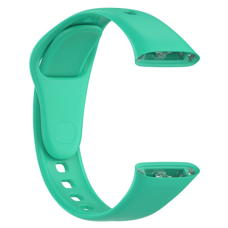 Silicone Watch Band for Xiaomi Redmi Watch 3 / Mi Lite Watch 3 Soft Strap Quick Release Watchband - Mint Green