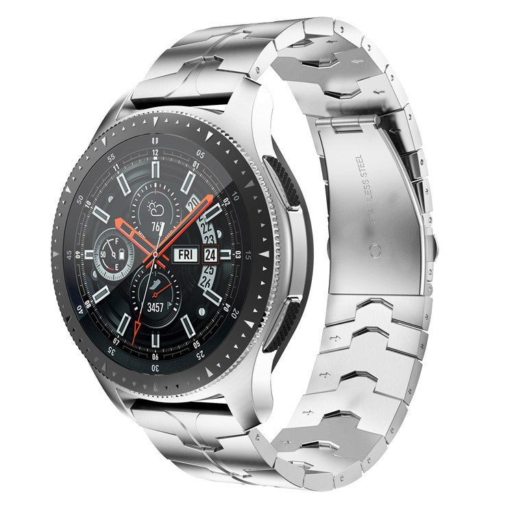 20mm Watch Strap for Garmin Venu 2 Plus / Venu Sq / Venu Sq 2 Stainless Steel Replacement Watchband - Silver