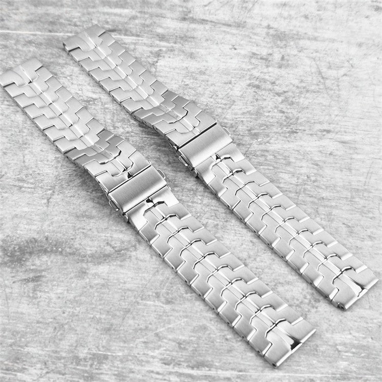 20mm Watch Strap for Garmin Venu 2 Plus / Venu Sq / Venu Sq 2 Stainless Steel Replacement Watchband - Silver