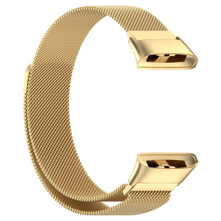 For Xiaomi Redmi Watch 3 / Mi Watch Lite 3 Milanese Metal Mesh Strap Replacement Smart Watch Band - Gold