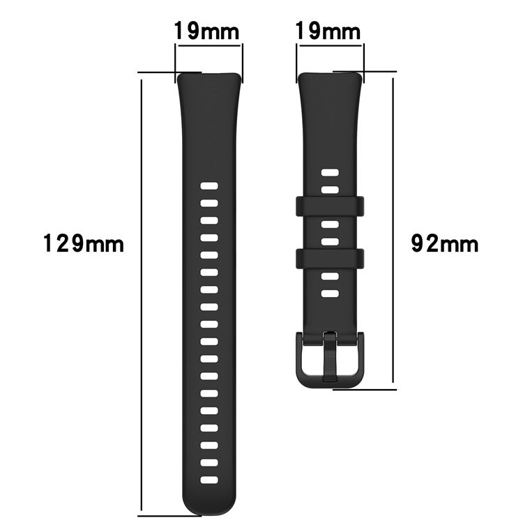 For Huawei Band 8 / Band 8 NFC / Band 9 / Band 9 NFC Silicone Watch Bands Waterproof Sport Watchband Strap - Green