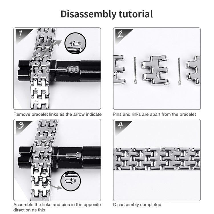 For Fitbit Versa 4 / Sense 2 Zinc Alloy 2 Rows Rhinestone Watch Strap Replacement Wrist Band - Silver