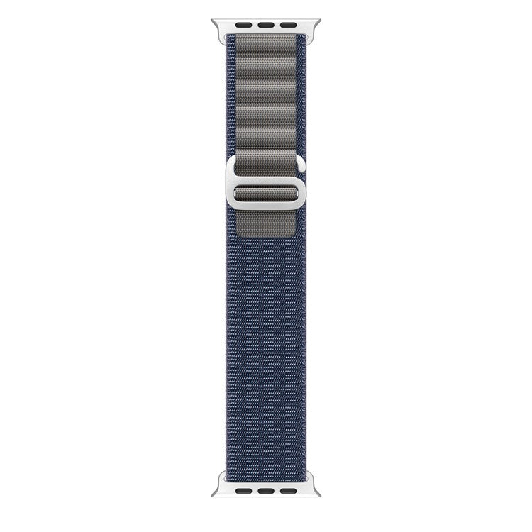 DUX DUCIS GS Series Strap for Apple Watch Series 10 46mm / Ultra 2 / Ultra 49mm / 9 8 7 45mm / SE (2023) SE (2022) SE 6 5 4 44mm / 3 2 1 42mm Polyester Band - Blue
