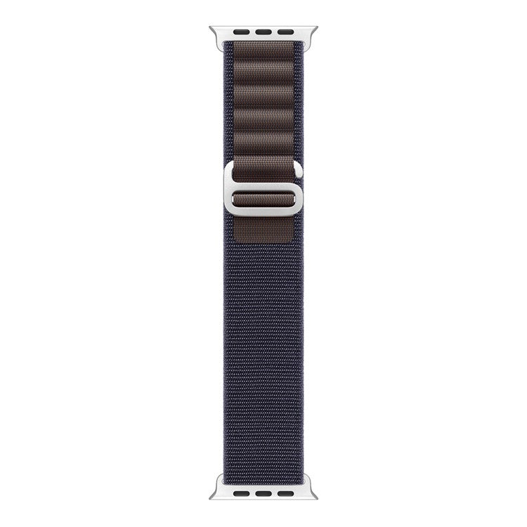 DUX DUCIS GS Series Strap for Apple Watch Series 10 46mm / Ultra 2 / Ultra 49mm / 9 8 7 45mm / SE (2023) SE (2022) SE 6 5 4 44mm / 3 2 1 42mm Polyester Band - Indigo Blue