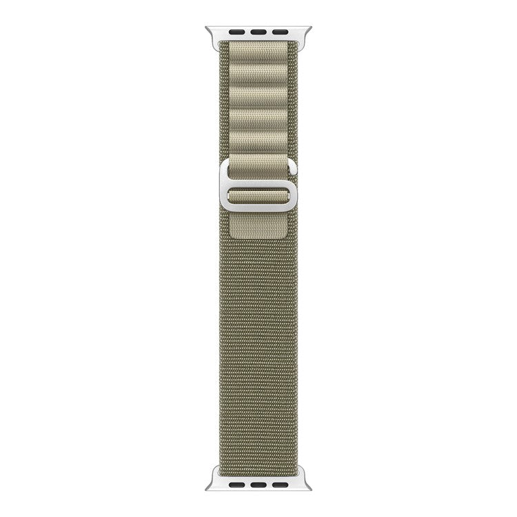 DUX DUCIS GS Series Strap for Apple Watch Series 10 42mm / 9 8 7 41mm / SE (2023) SE (2022) SE 6 5 4 40mm / 3 2 1 38mm Polyester Watch Band - Olive Green