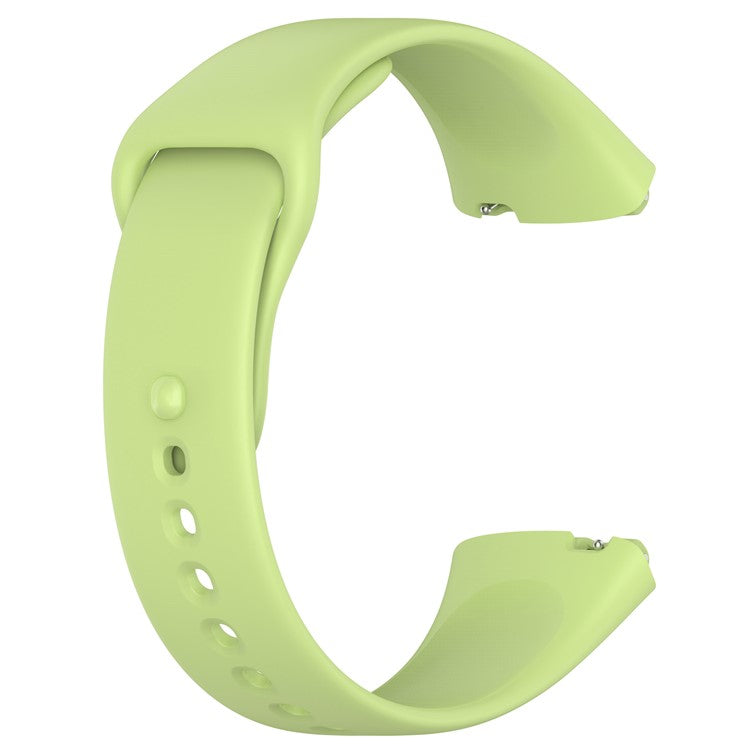 For Xiaomi Redmi Watch 3 Lite / Watch 3 Active Replacement Silicone Watchband Soft Watch Strap - Lime