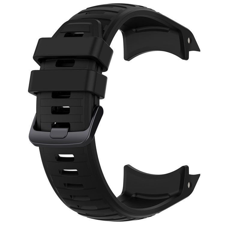 Sports Watch Band for Garmin Instinct 2X , 22mm Replacement Silicone Strap - Black