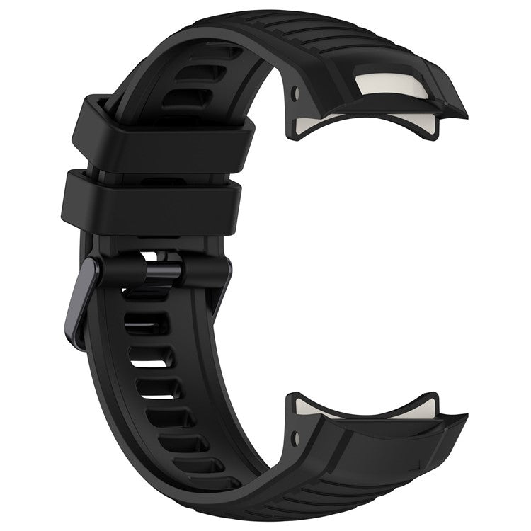 Sports Watch Band for Garmin Instinct 2X , 22mm Replacement Silicone Strap - Black