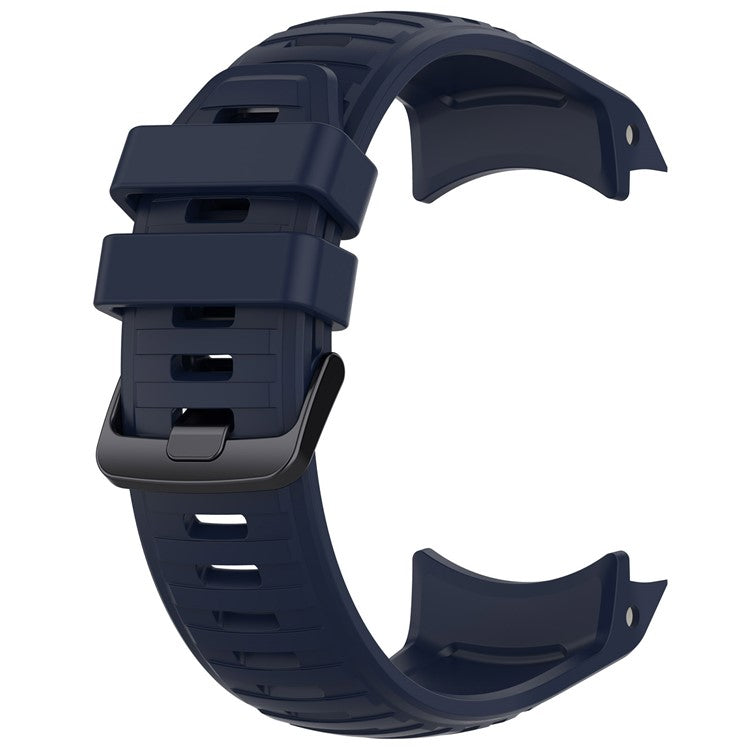 Sports Watch Band for Garmin Instinct 2X , 22mm Replacement Silicone Strap - Navy Blue