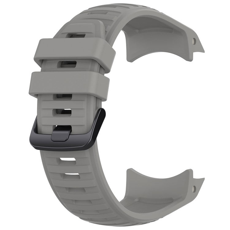 Sports Watch Band for Garmin Instinct 2X , 22mm Replacement Silicone Strap - Grey