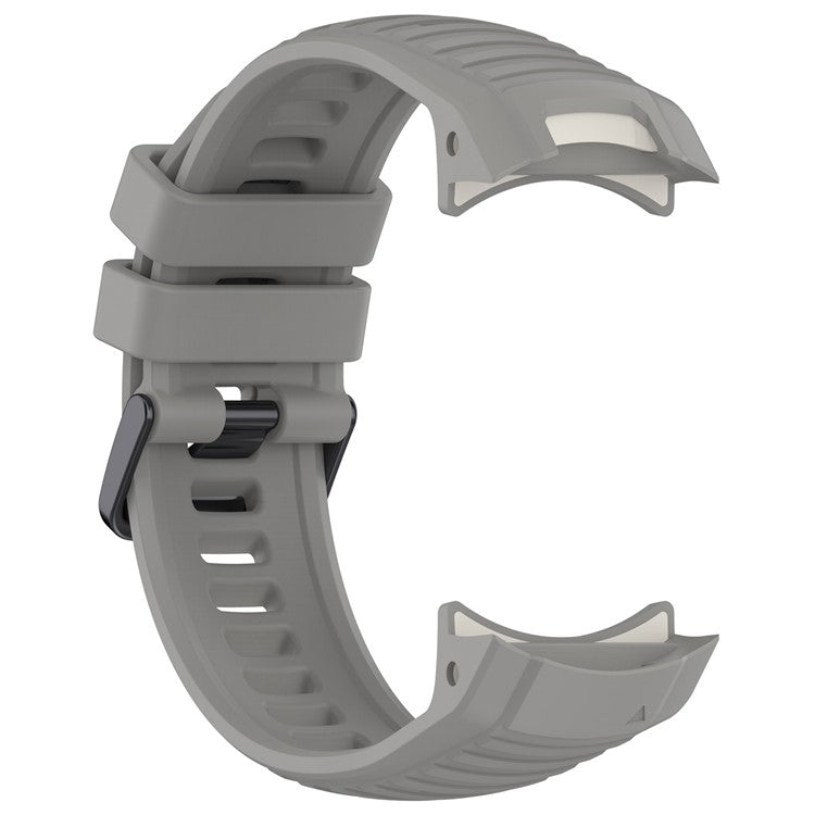 Sports Watch Band for Garmin Instinct 2X , 22mm Replacement Silicone Strap - Grey