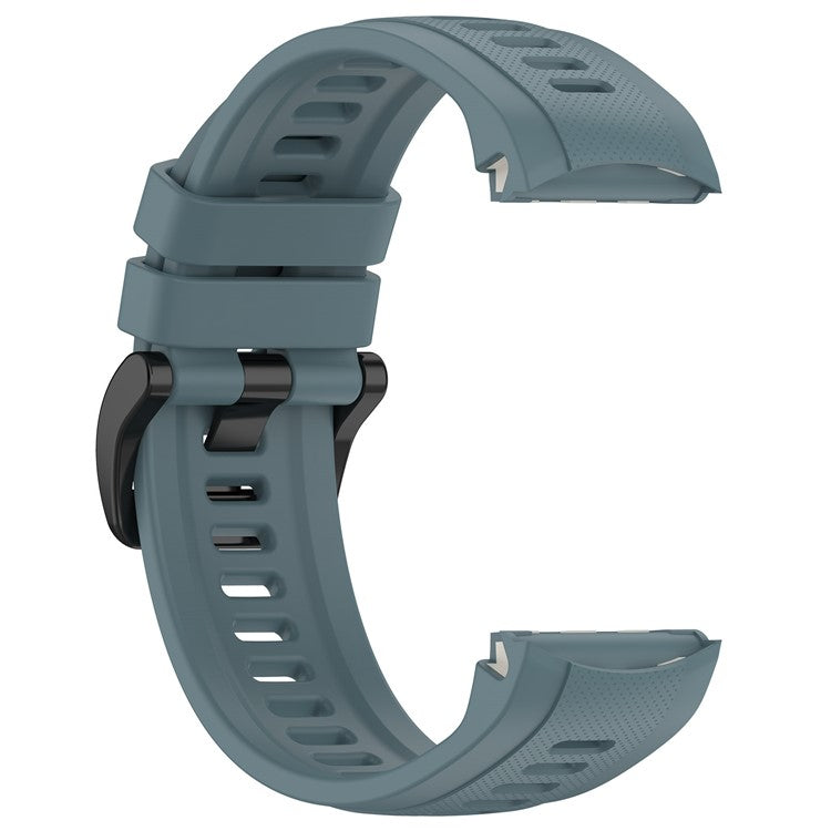 For Garmin Approach S70 47mm Silicone Watch Band Soft Sport Replacement Watch Strap - Dark Cyan