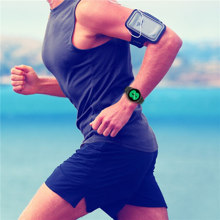 Stainless Steel Band for Samsung Galaxy Watch6 / Watch6 Classic / Watch 5 / Watch4 3-Bead Watch Strap 3-Bead Watch Strap - Rose Gold