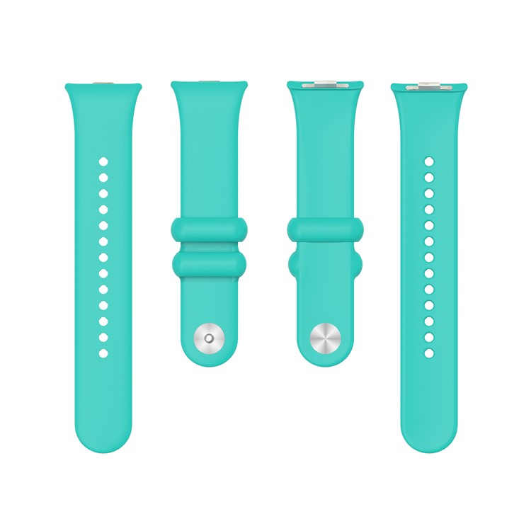 For Xiaomi Smart Band 8 Pro Solid Color Wrist Band Replacement Silicone Watch Strap - Mint Green