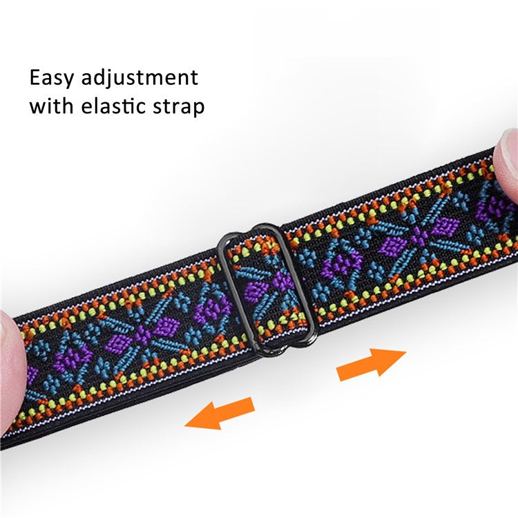 For Xiaomi Redmi Watch 3 Active Nylon Strap with Case Cover Quick Release Elastic Watch Band - Green