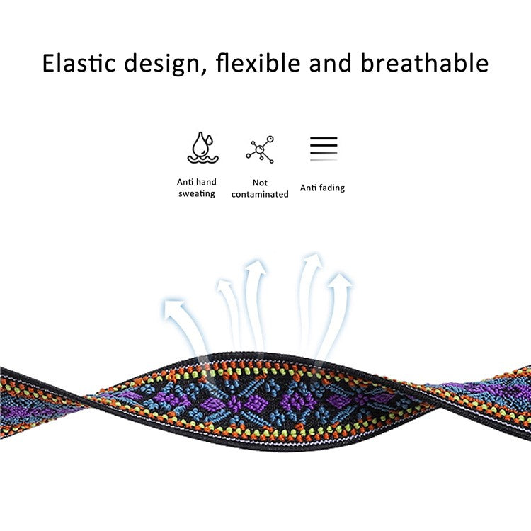 For Xiaomi Redmi Watch 3 Active Nylon Strap with Case Cover Quick Release Elastic Watch Band - Black