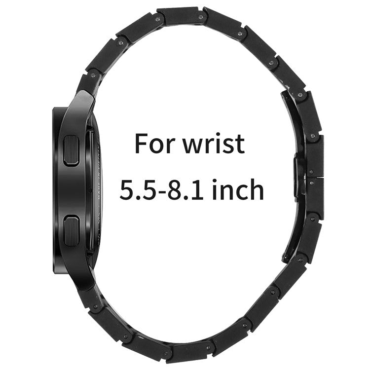 For Huami Amazfit Cheetah Pro Metal Watch Band 20mm Carbon Fiber Texture Watch Strap with Connector