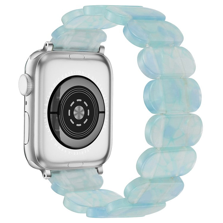 Watch Strap for Apple Watch Series 10 42mm / 9 8 7 41mm / SE (2023) SE (2022) SE 6 5 4 40mm / 3 2 1 38mm Elastic Band Bracelet - Green