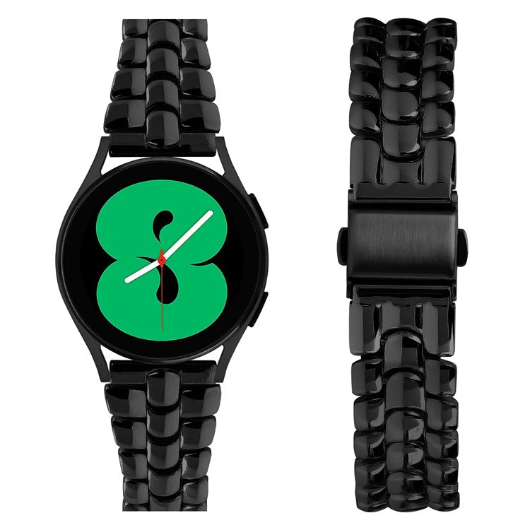 For Garmin Vivomove3 / GarminMove 3 Stainless Steel Strap 20mm Replace Watch Band - Black