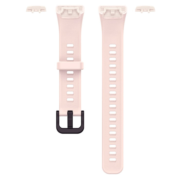 For Huawei Band 6 / Band 6 Pro / Honor Band 6 TPU Sport Strap Replacement Watch Band - Pink