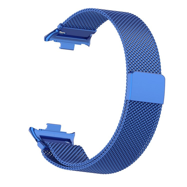 For Xiaomi Smart Band 8 Pro Magnetic Band Stainless Steel Milanese Watch Strap with Connector - Sapphire