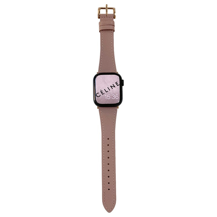 For Apple Watch 10 46mm / Ultra 2 / Ultra 49mm / 9 8 7 45mm / SE (2023) SE (2022) SE 6 5 4 44mm / 3 2 1 42mm Replacement Strap - Lotus Pink