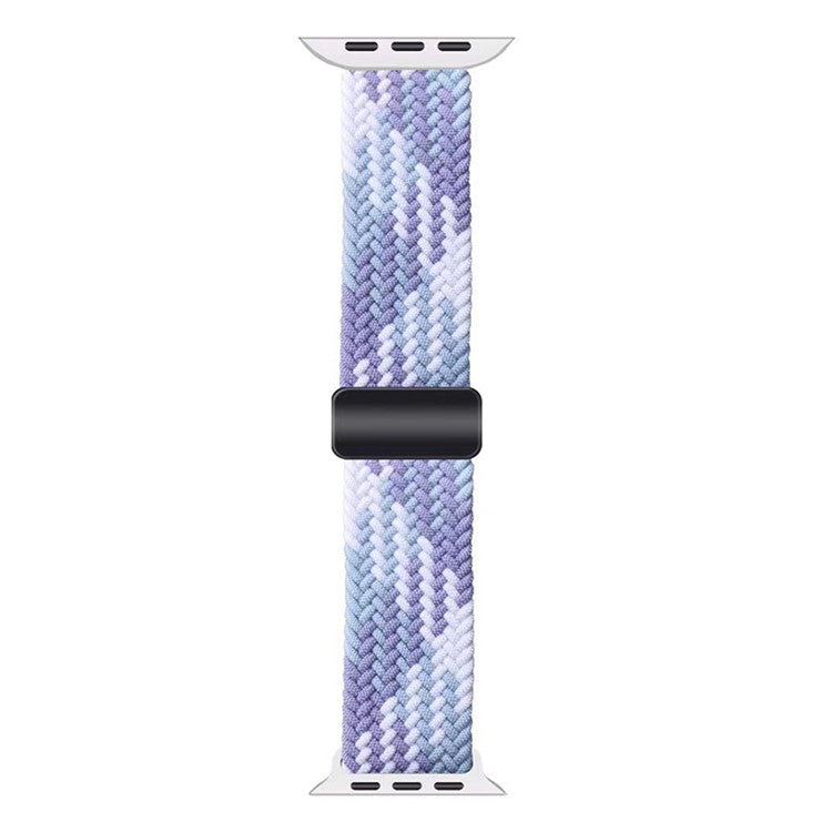 For Apple Watch 10 46mm / Ultra 2 / Ultra 49mm / 9 8 7 45mm / SE (2023) SE (2022) SE 6 5 4 44mm / 3 2 1 42mm Nylon Wristband Bracelet - Purple