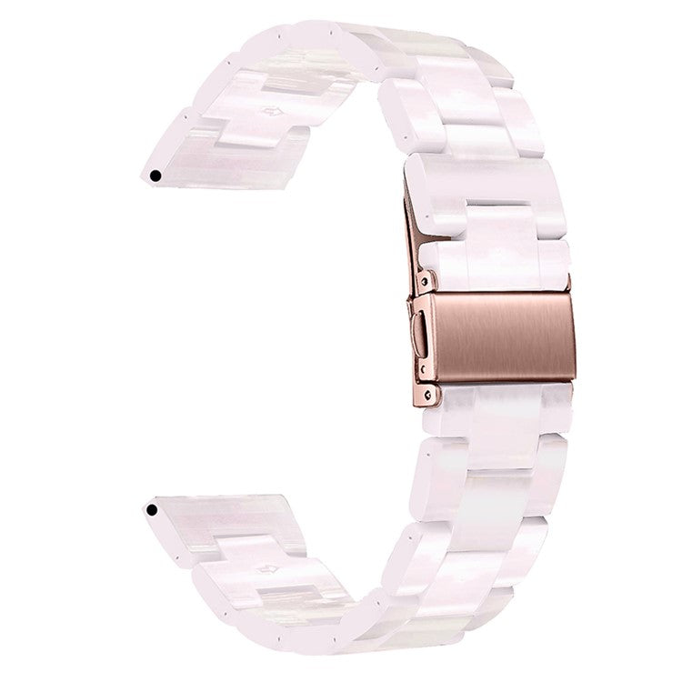 For Misfit Vapor Resin Watch Strap Replacement Waterproof Watch Band - Light Pink