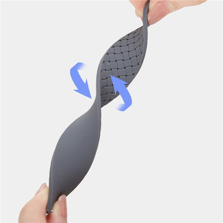 Watch Band for Apple Watch Series 10 42mm / 9 8 7 41mm / SE (2023) SE (2022) SE 6 5 4 40mm / 3 2 1 38mm Silicone Watch Band Magnetic Buckle - Mist Blue